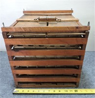 Wooden Egg Carrying Crate