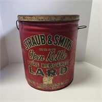 Vintage Straub & Smith Metal Tin