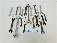 Lot of - MISC Open End Wrenches