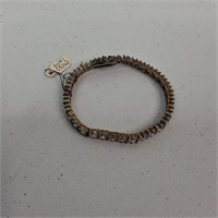 22 GTW GOLD OVER STERLING BRACELET