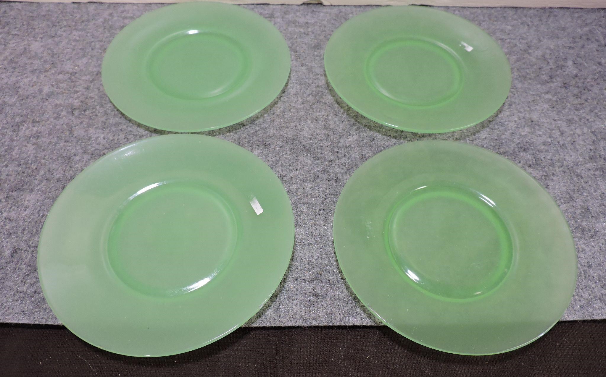 Jadeite Style Plates