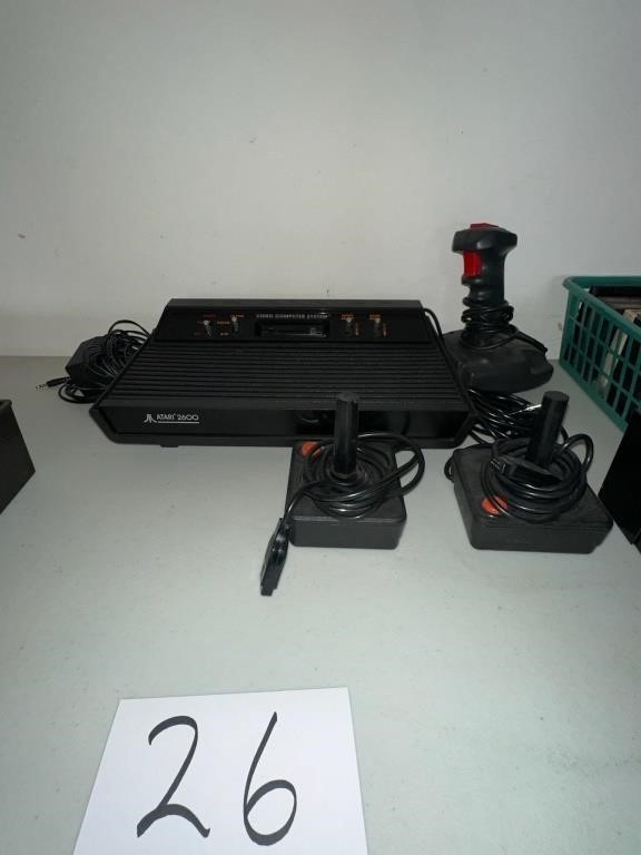 Atari 2600 with Games