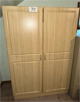 Large Wooden Storage Cabinet