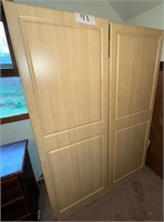 Large Wooden Storage Cabinet