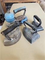 4 Vintage Irons