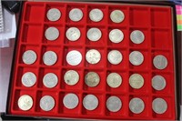 Lot of 30 Clad Casino Tokens