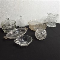 GLASSWARE-CRYSTAL LOT