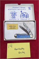 Kentucky Wild Cats Pocket knife in box