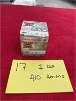 1 box of 410 Ammo