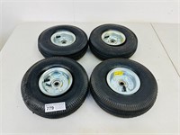 Set of 4 Tires size 4.10/3.50-4