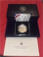 1992 Proof Silver Dollar 200th White House