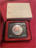 1972 Canada Silver dollar