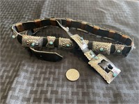 Silver Turquoise Belt