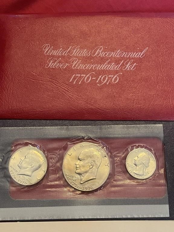 United States, bicentennial, silver uncirculated