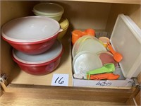 TUPPERWARE MEASURING SPOONS & CUPS - BOWLS - MORE