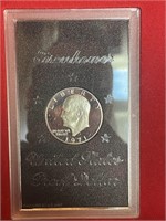1971 Eisenhower proof dollar 40% silver