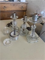 Crystal Lamps and Ring Holder