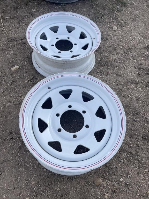 2 Trailer Rims