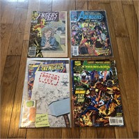 Lot of 4 Marvel Avengers Comic Books
