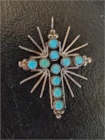 Sterling Silver Turquoise pendant