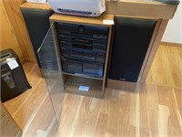 PIONEER STEREO COMPONANTS & SPEAKERS & CASE