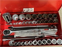 Proto Socket Set 3/4" - 2" Sockets