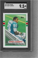 1989 Topps Traded Barry Sanders SGC 9.5