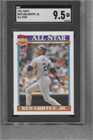 1991 Topps Ken Griffey Jr All Star SGC 9.5