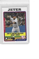 2005 Topps Derek Jeter Gold Glove