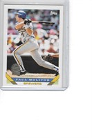 1993 Topps Marlins Paul Molitor baseball card