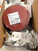 Box 3M 7.25" Coated Abrasive Disks