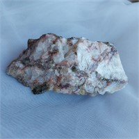 Natural Quartz with Pyrite Display Stone