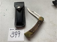 BUCK KNIFE #110V & BUCK SHEATH