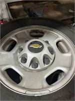 2024 Chevy 2500 wheels and tires.