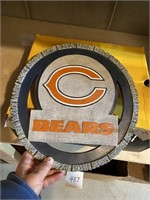 CHICAGO BEARS 12" WALL HANGING