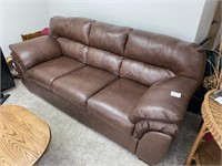 LEATHER SOFA - VERY NICE