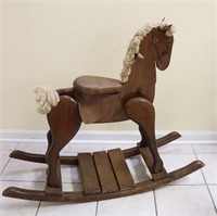 3ft Tall Wooden Rocking Horse