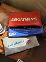 (3) BANK BAGS