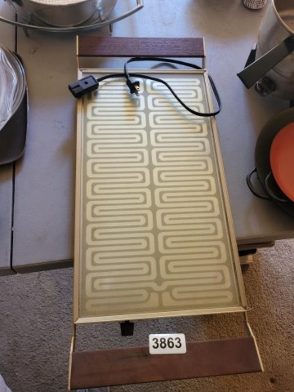 ANTIQUE SEARS AUTOMATIC FOOD WARMER