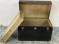 Vintage steamer trunk