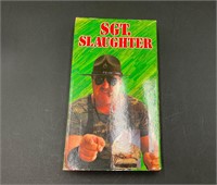 Sgt. Slaughter 1990 Wrestling VHS Tape
