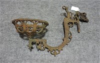 Cast Iron, Oil Lamp Holder