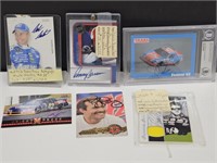 Autographed NASCAR Cards Petty, Martin & More