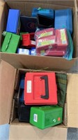 Reload boxes plastic bullet holders all 2 large