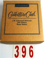 11797 Collectors Club JW Collection Mini Waste Bas
