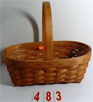 Basket with handle and Plastic Liner