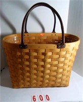 Large Market Basket with Plastic Liner
