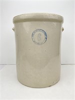 Antique 6 gal The Buckeye Pottery Stoneware Crock