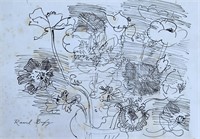Raoul Dufy Pen & Ink On Paper