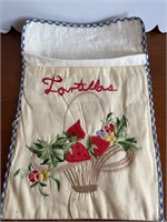 Embroidered Tortilla Warming Bag